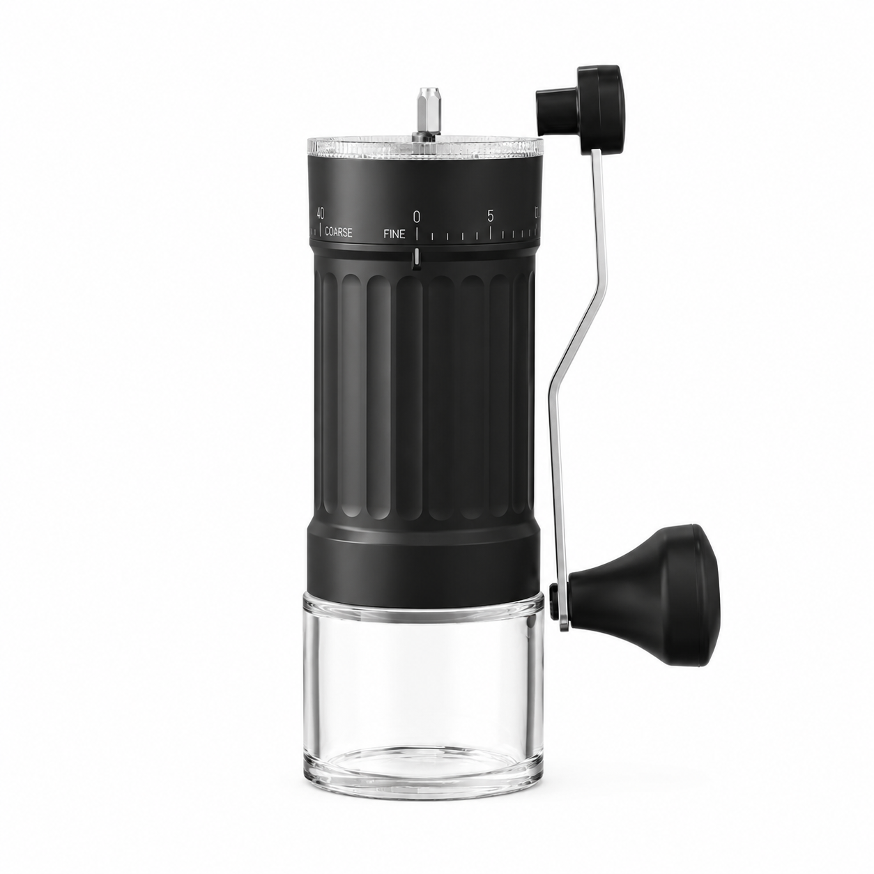Manual Hand Coffee Grinder with Ceramic Burrs – Adjustable Grind, Portable & Travel-Friendly
