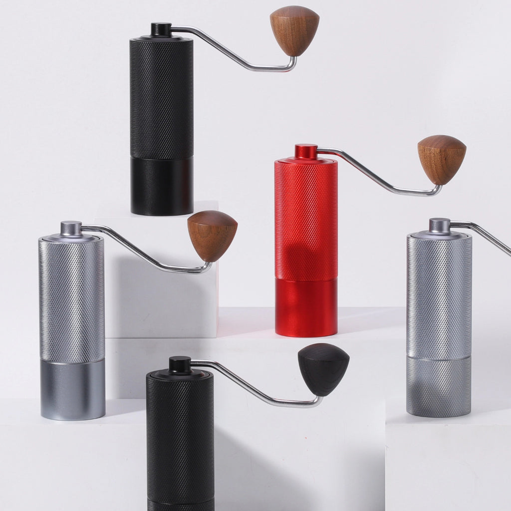 CNC Precision Manual Coffee Grinder – Internal & External Adjustment, Multiple Colors