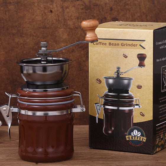 Manual Hand Coffee Grinder with Ceramic Burrs – Multiple Styles