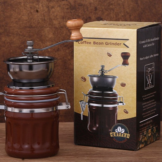 Manual Hand Coffee Grinder with Ceramic Burrs – 7 Styles