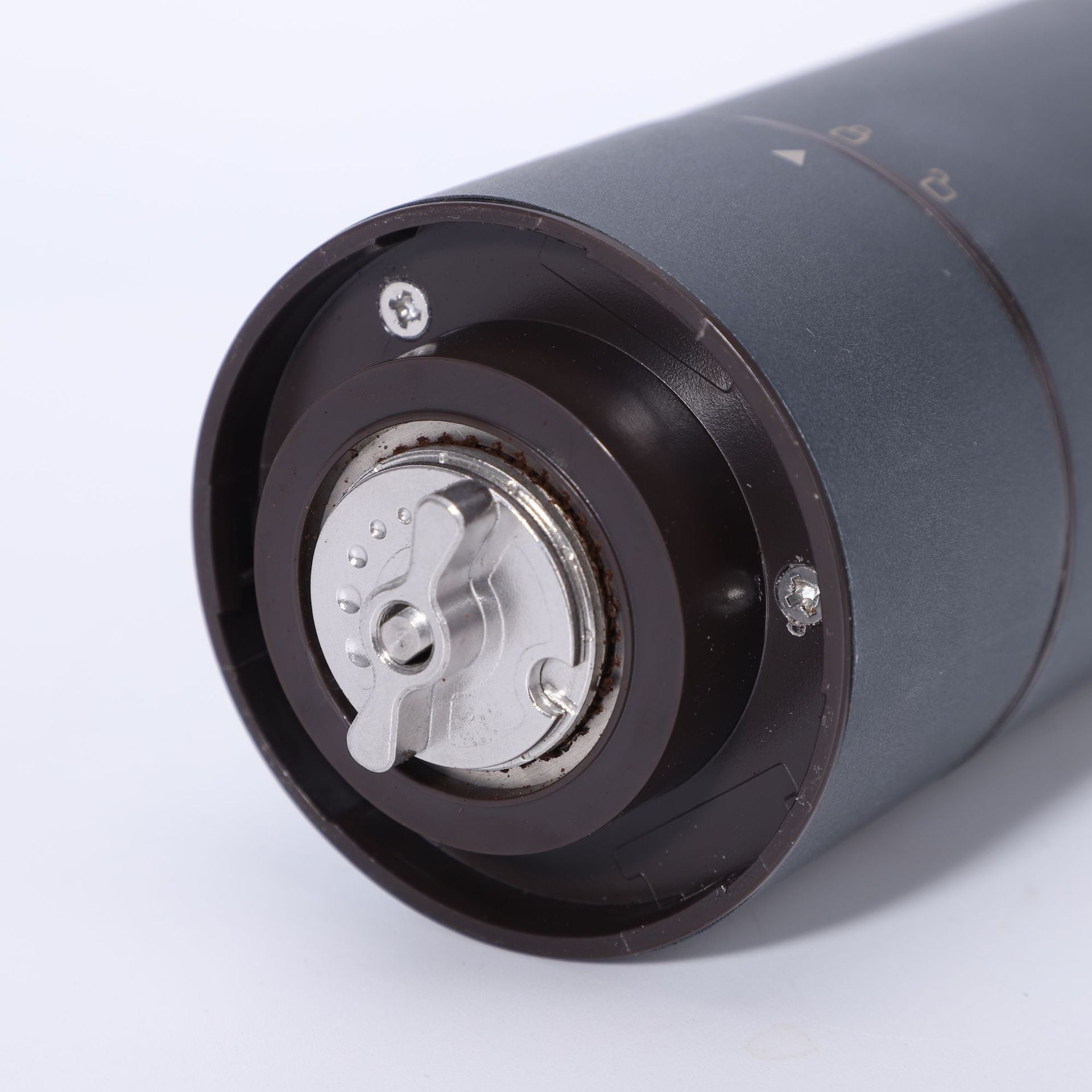USB Rechargeable Electric Coffee Grinder – Stainless Steel Body, External Adjustment